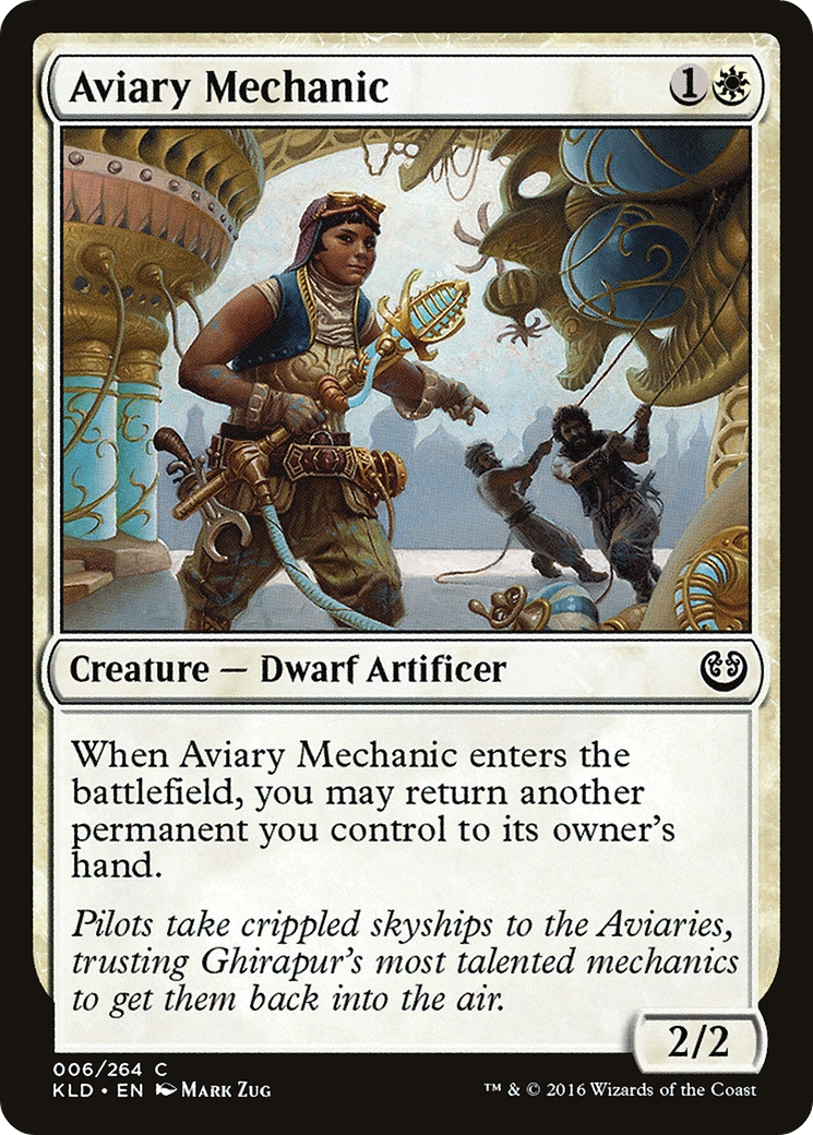 Aviary Mechanic (KLD-006) [Kaladesh] MTG Single Wizards of the Coast