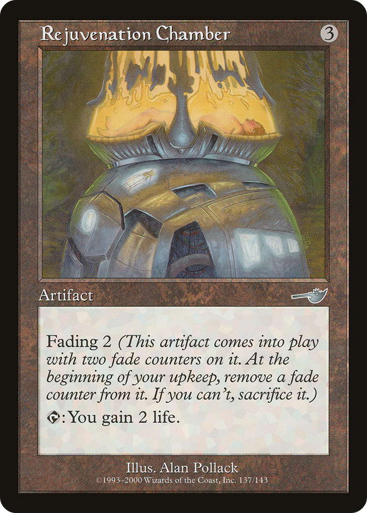 Rejuvenation Chamber (NMS-137) [Nemesis] MTG Single Wizards of the Coast
