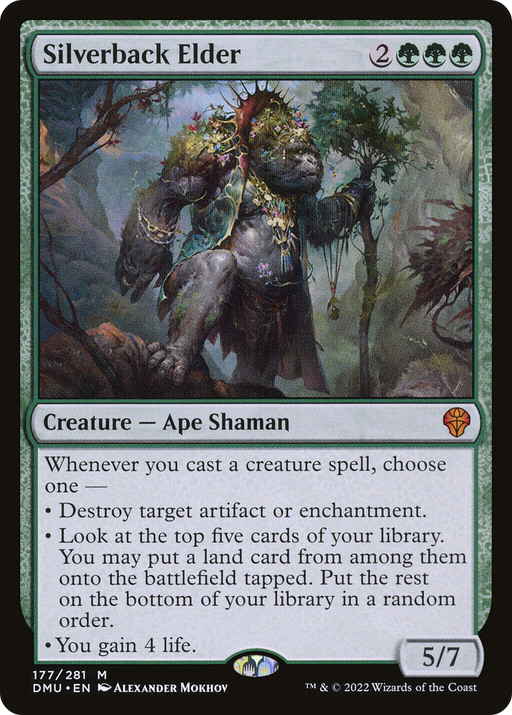 Silverback Elder (DMU-177) [Dominaria United] MTG Single Wizards of the Coast