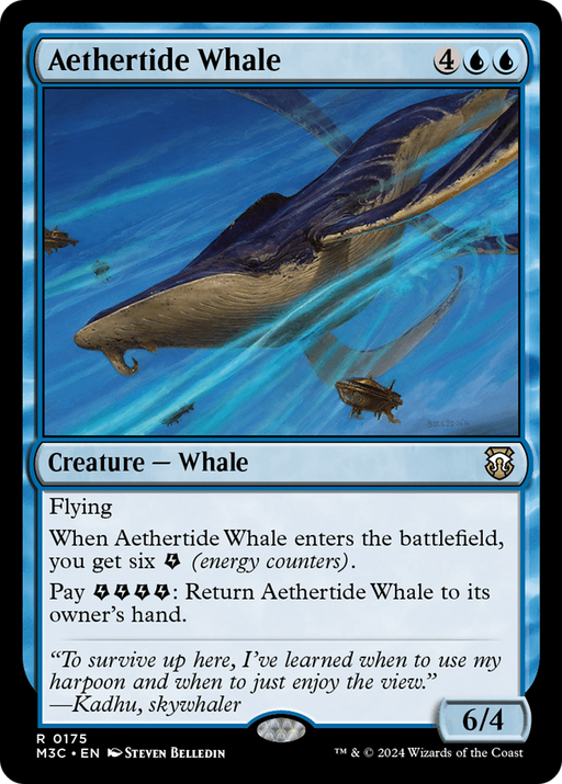 Aethertide Whale (M3C-175) [Modern Horizons 3 Commander] MTG Single Wizards of the Coast