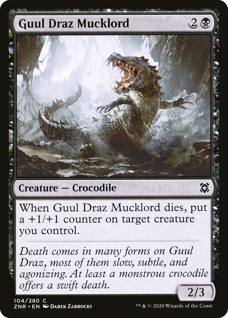 Guul Draz Mucklord (ZNR-104) [Zendikar Rising] MTG Single Wizards of the Coast