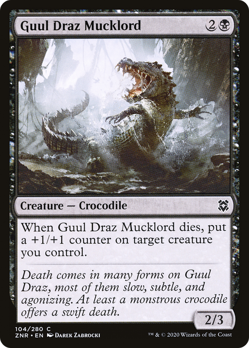 Guul Draz Mucklord (ZNR-104) [Zendikar Rising] Foil MTG Single Wizards of the Coast
