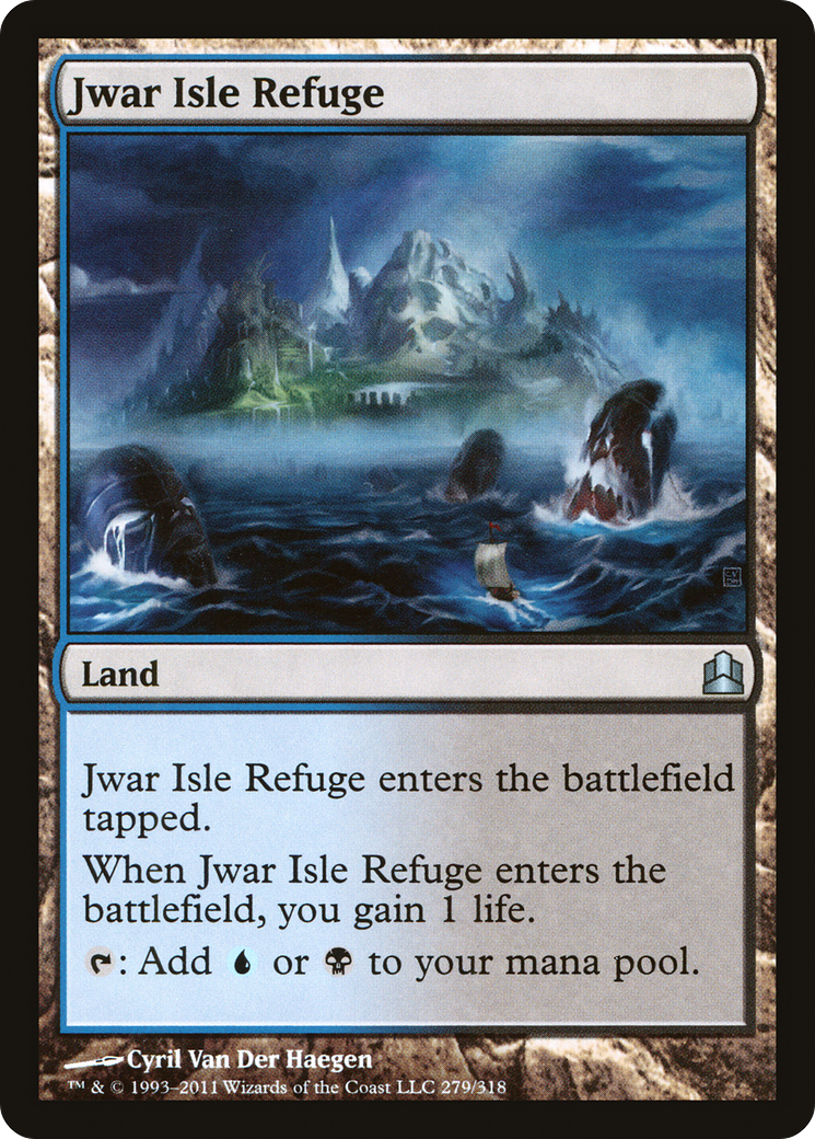 Jwar Isle Refuge (CMD-279) [Commander 2011] MTG Single Wizards of the Coast