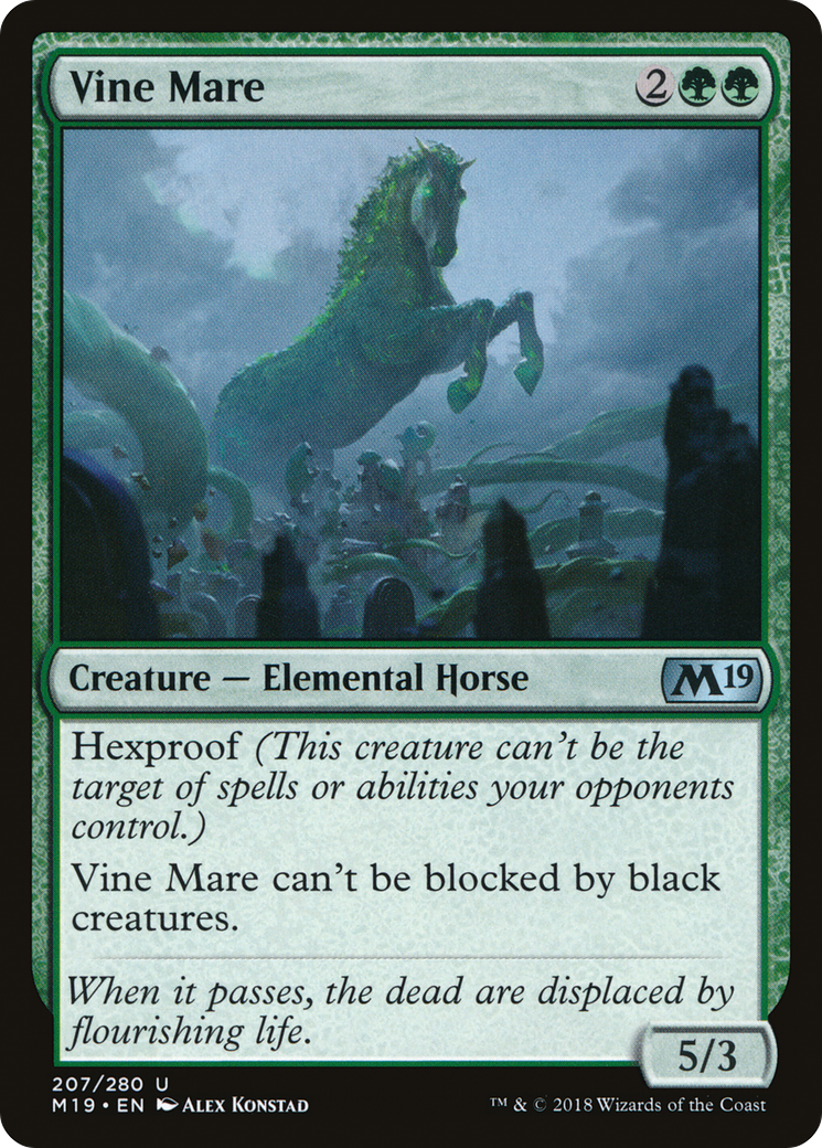 Vine Mare (M19-207) [Core Set 2019] MTG Single Wizards of the Coast