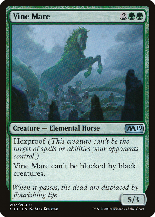 Vine Mare (M19-207) [Core Set 2019] MTG Single Wizards of the Coast
