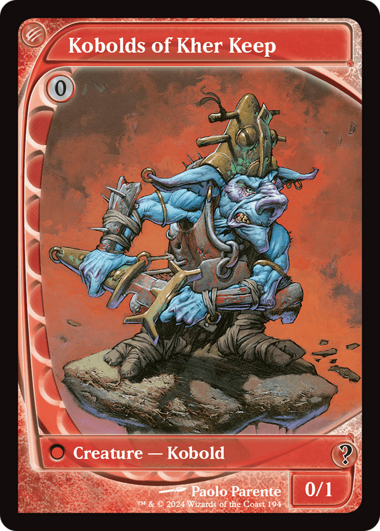 Kobolds of Kher Keep (Future Sight) (MB2-194) [Mystery Booster] Mystery Booster 2 Foil MTG Single Wizards of the Coast