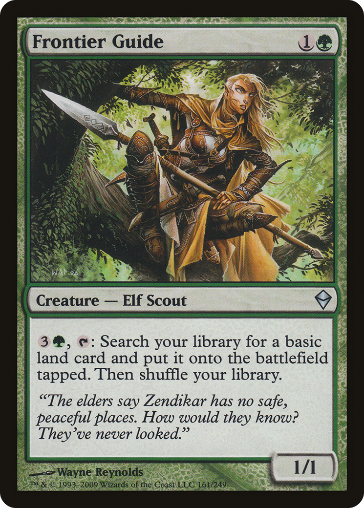 Frontier Guide (ZEN-161) [Zendikar] MTG Single Wizards of the Coast