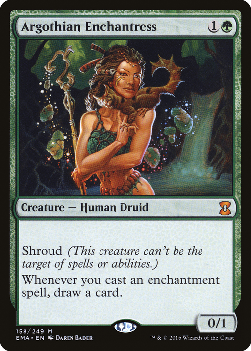 Argothian Enchantress (EMA-158) [Eternal Masters] MTG Single Wizards of the Coast