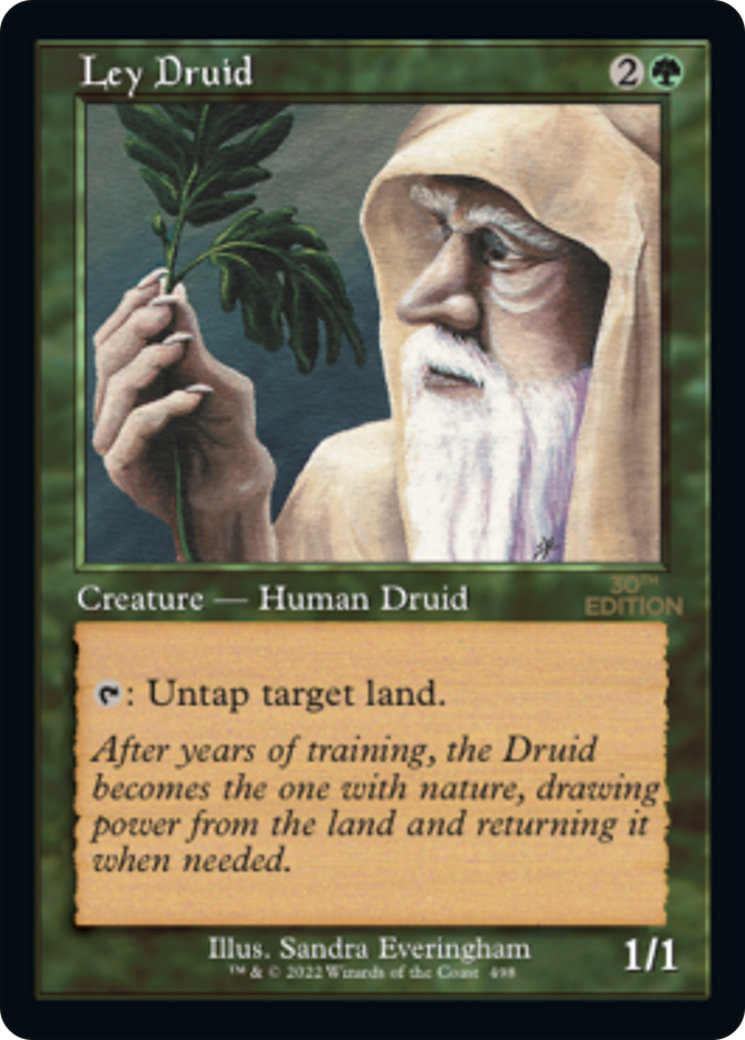 Ley Druid (30A-498) [30th Anniversary Edition] MTG Single Wizards of the Coast