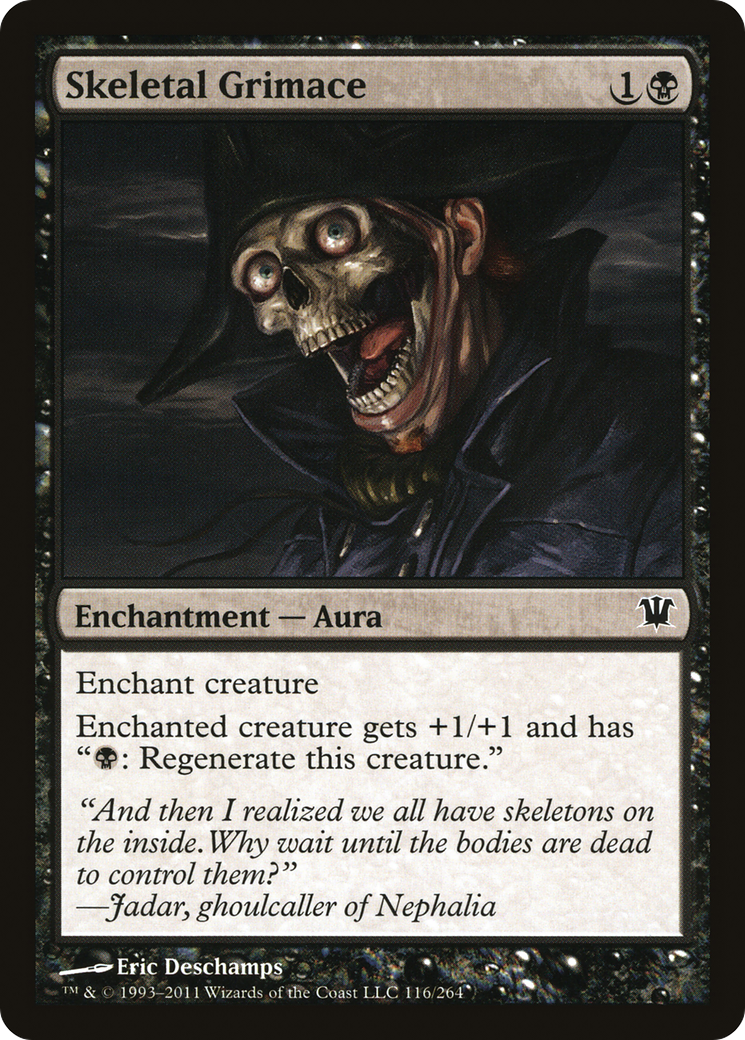 Skeletal Grimace (ISD-116) [Innistrad] Foil MTG Single Wizards of the Coast