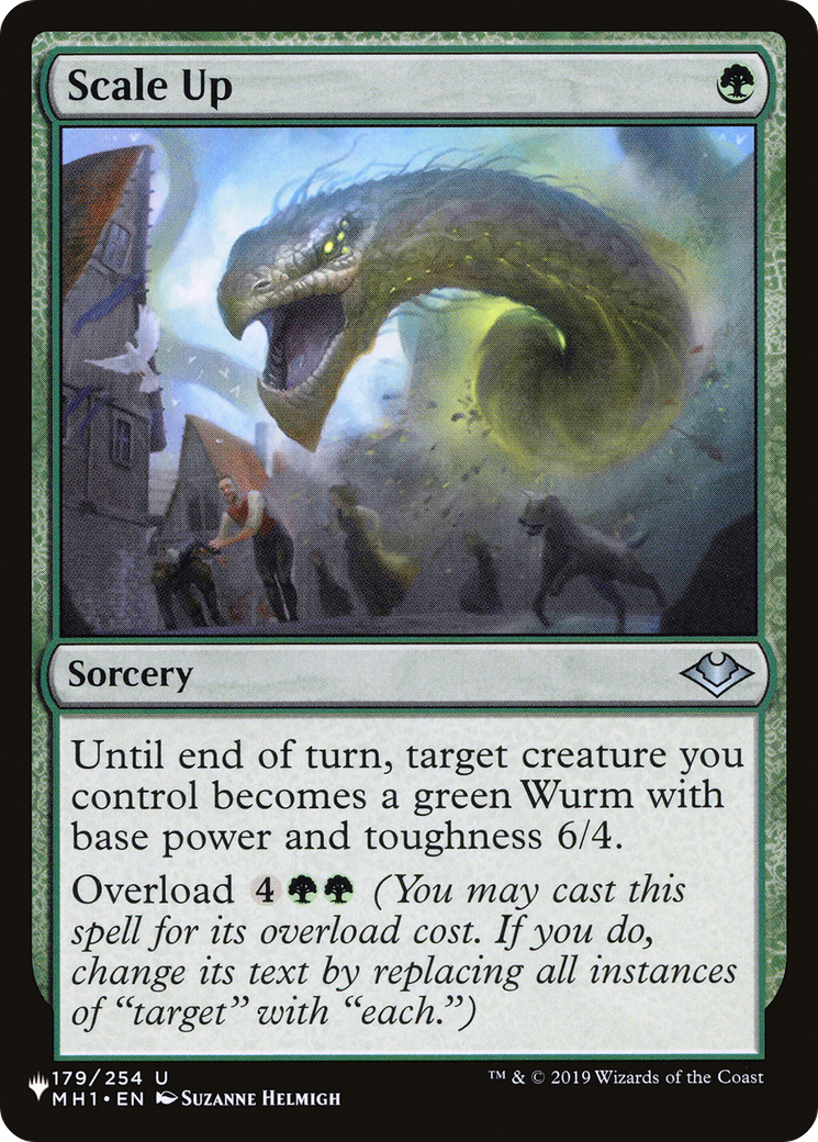 Scale Up (LIST-MH1-179) [Mystery Booster] The List MTG Single Wizards of the Coast