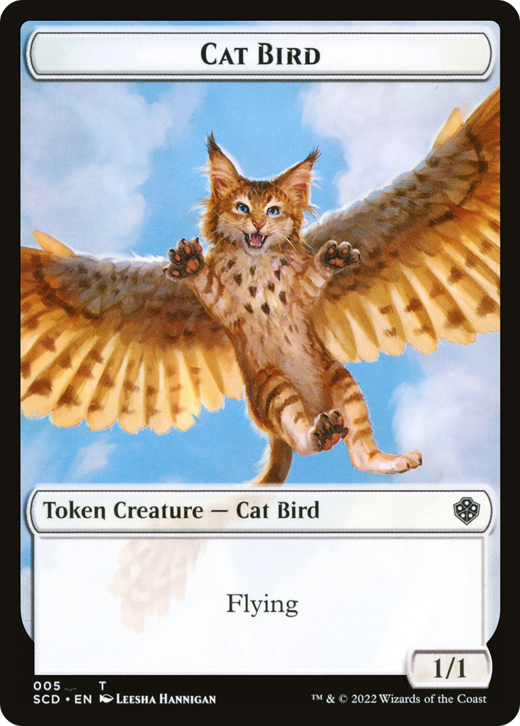 Cat Bird (TSCD-005) [Tokens] Starter Commander Deck Tokens MTG Single Wizards of the Coast