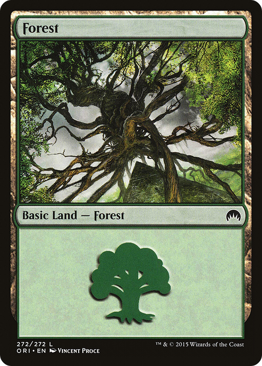 Forest (ORI-272) [Magic Origins] MTG Single Wizards of the Coast