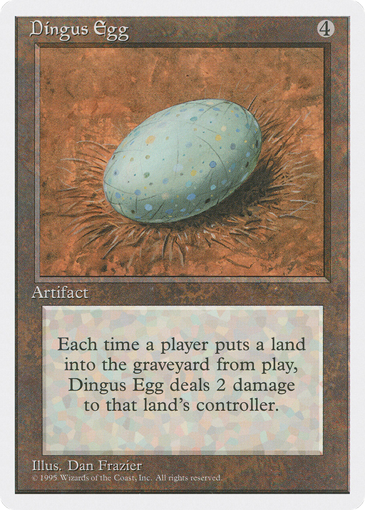 Dingus Egg (4ED-315) [Fourth Edition] MTG Single Wizards of the Coast