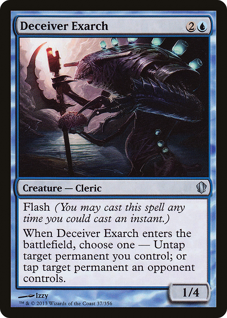 Deceiver Exarch (C13-037) [Commander 2013] MTG Single Wizards of the Coast