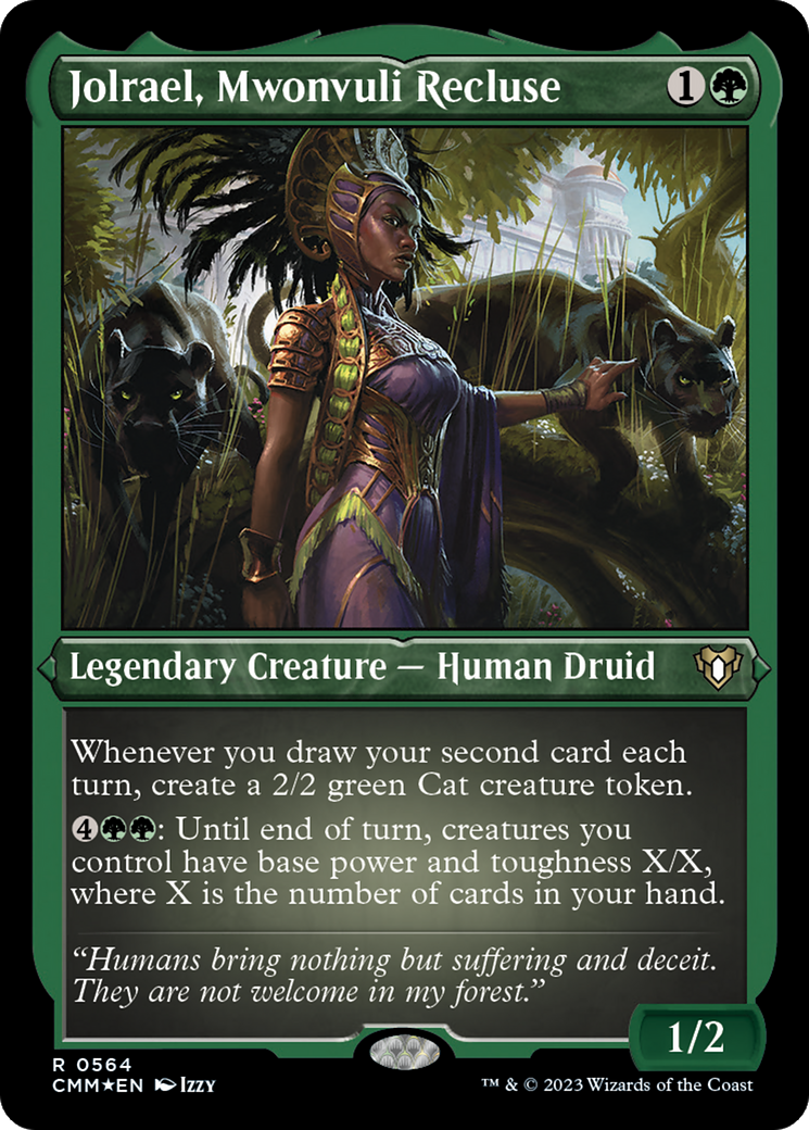 Jolrael, Mwonvuli Recluse (CMM-564) [Commander Masters] Etched Foil MTG Single Wizards of the Coast