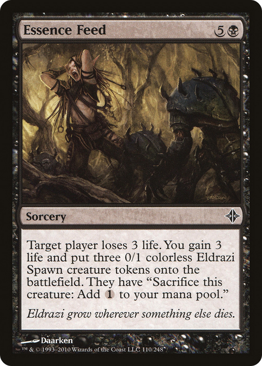Essence Feed (ROE-110) [Rise of the Eldrazi] MTG Single Wizards of the Coast