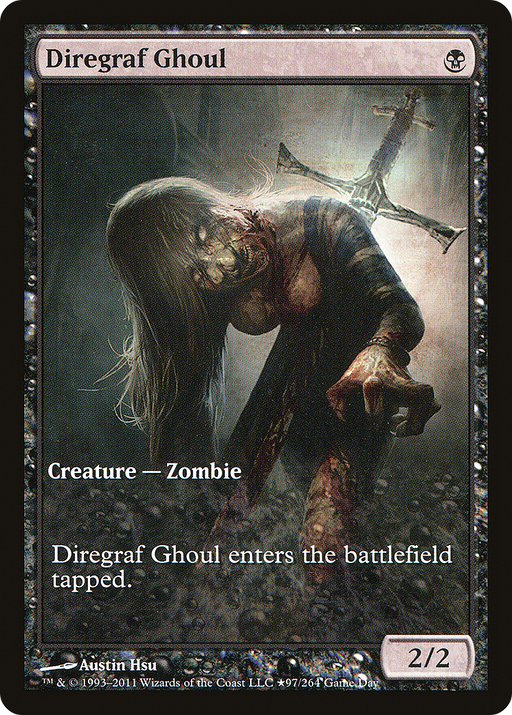 Diregraf Ghoul (GAME-097) [Innistrad Promos] MTG Single Wizards of the Coast