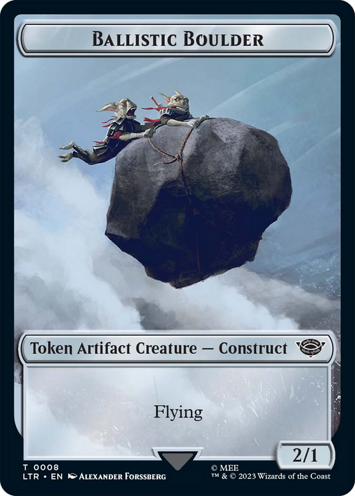 Ballistic Boulder (TLTR-008) [Tokens] Tales of Middle-earth Tokens MTG Single Wizards of the Coast