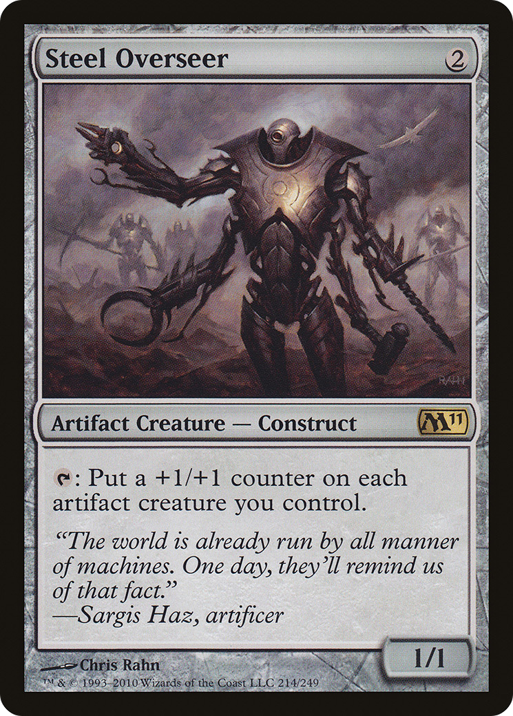 Steel Overseer (M11-214) [Magic 2011] MTG Single Wizards of the Coast