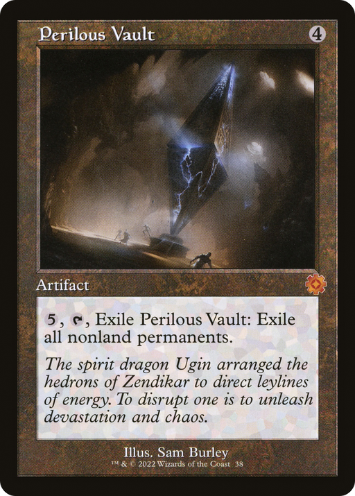 Perilous Vault (BRR-038) [The Brothers' War Retro Artifacts] MTG Single Wizards of the Coast