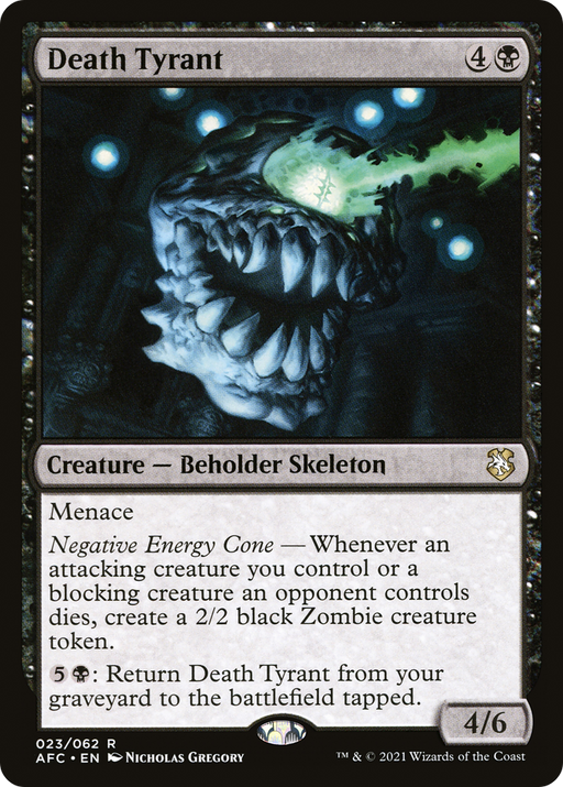 Death Tyrant (AFC-023) [Forgotten Realms Commander] MTG Single Wizards of the Coast
