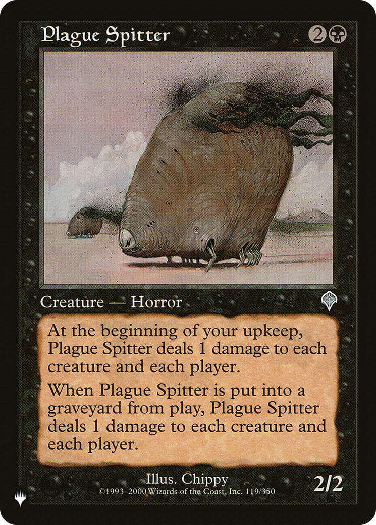 Plague Spitter (LIST-INV-119) [Mystery Booster] The List MTG Single Wizards of the Coast
