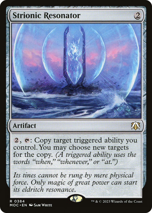 Strionic Resonator (MOC-384) [March of the Machine Commander] MTG Single Wizards of the Coast
