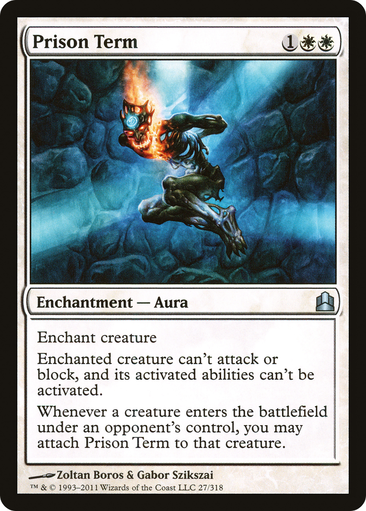 Prison Term (CMD-027) [Commander 2011] MTG Single Wizards of the Coast