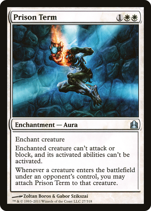 Prison Term (CMD-027) [Commander 2011] MTG Single Wizards of the Coast