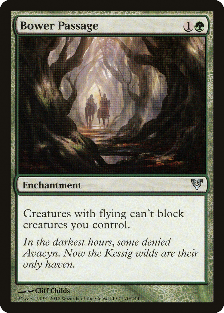 Bower Passage (AVR-170) [Avacyn Restored] MTG Single Wizards of the Coast