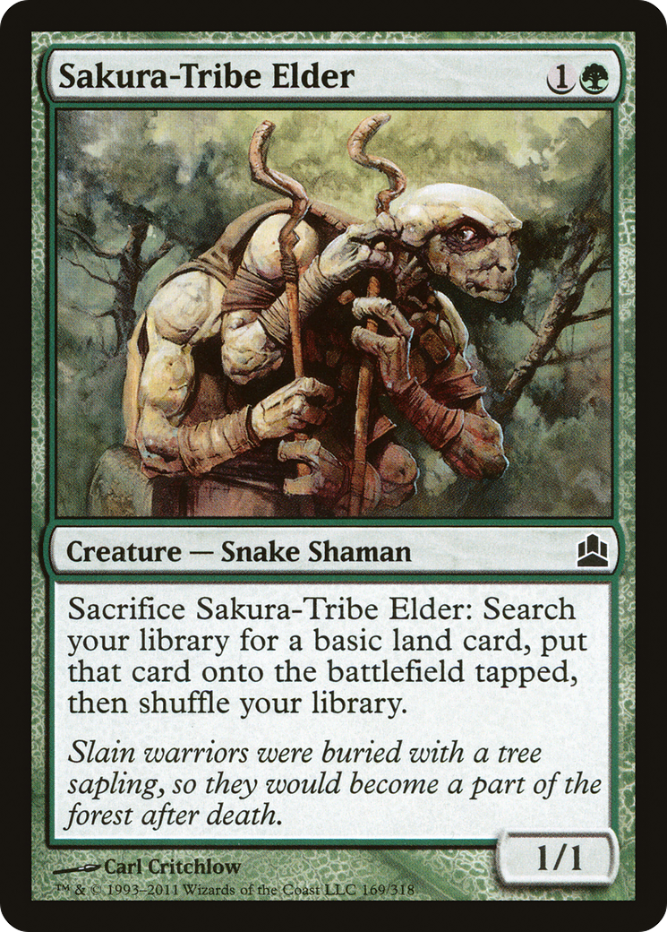 Sakura-Tribe Elder (CMD-169) [Commander 2011] MTG Single Wizards of the Coast