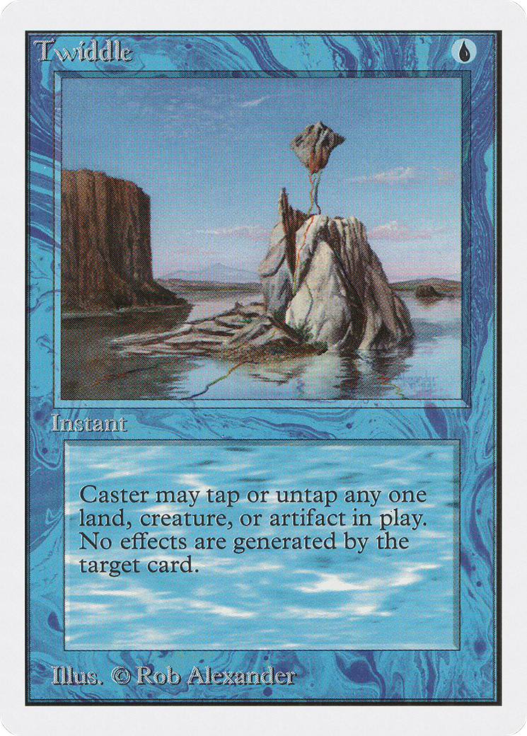 Twiddle (2ED-086) [Oldschool] Unlimited Edition MTG Single Wizards of the Coast
