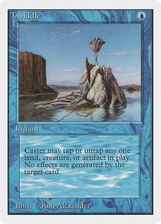 Twiddle (2ED-086) [Oldschool] Unlimited Edition MTG Single Wizards of the Coast