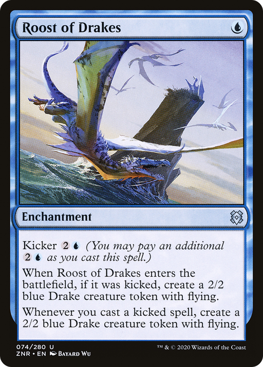 Roost of Drakes (ZNR-074) [Zendikar Rising] Foil MTG Single Wizards of the Coast