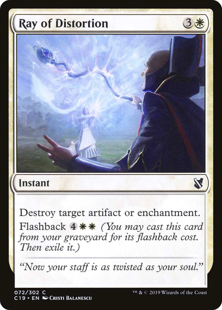 Ray of Distortion (C19-072) [Commander 2019] MTG Single Wizards of the Coast