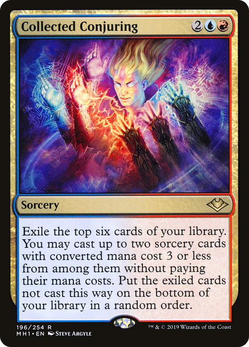 Collected Conjuring (MH1-196) [Modern Horizons] MTG Single Wizards of the Coast