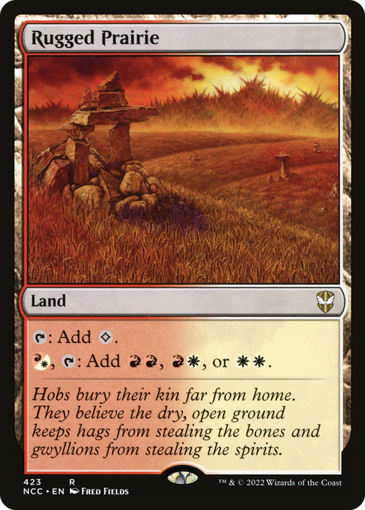 Rugged Prairie (NCC-423) [New Capenna Commander] MTG Single Wizards of the Coast