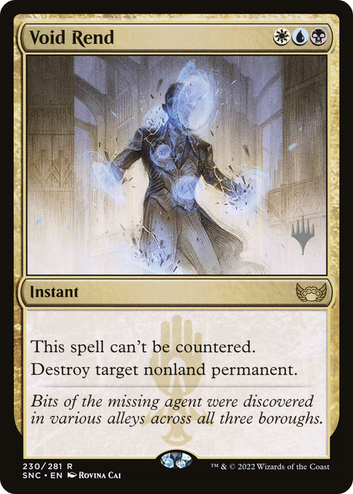 Void Rend (PPSNC-230) [Streets of New Capenna Promos] Foil MTG Single Wizards of the Coast