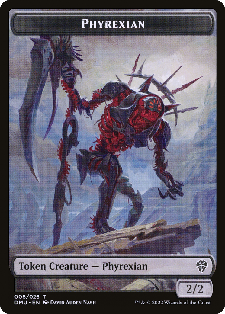Phyrexian (DMU-008) [Tokens] Dominaria United Tokens MTG Single Wizards of the Coast