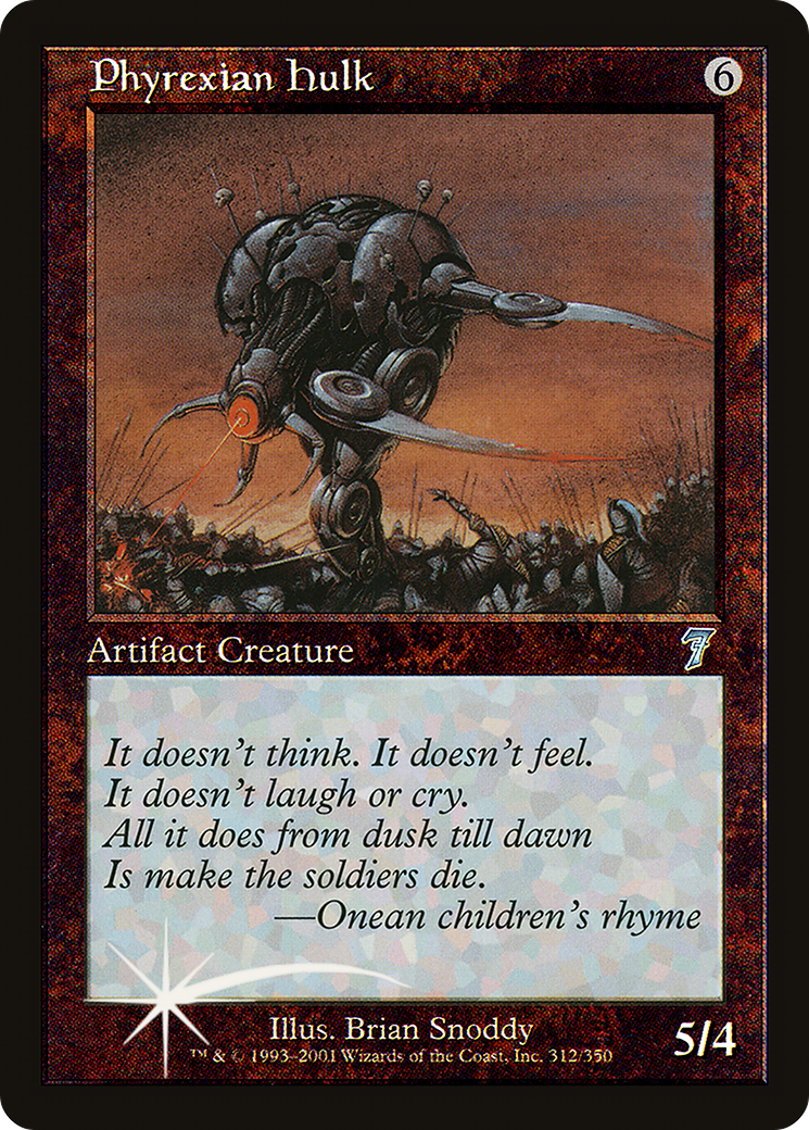 Phyrexian Hulk (7ED-312) [7th Edition] MTG Single Wizards of the Coast