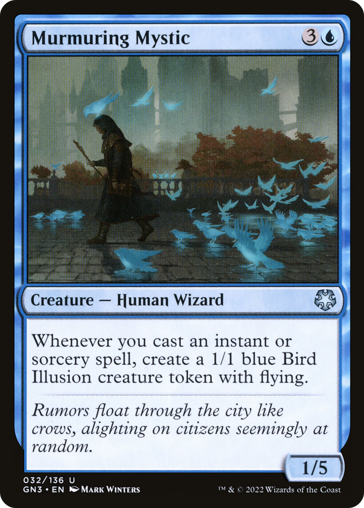 Murmuring Mystic (GN3-032) [Misc] Game Night: Free-for-All MTG Single Wizards of the Coast