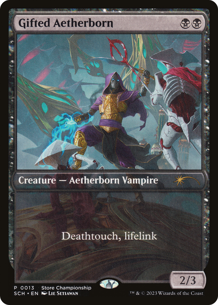 Gifted Aetherborn (GAME-013) [Misc] Store Championships MTG Single Wizards of the Coast