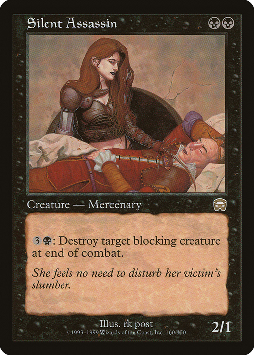 Silent Assassin (MMQ-160) [Mercadian Masques] MTG Single Wizards of the Coast