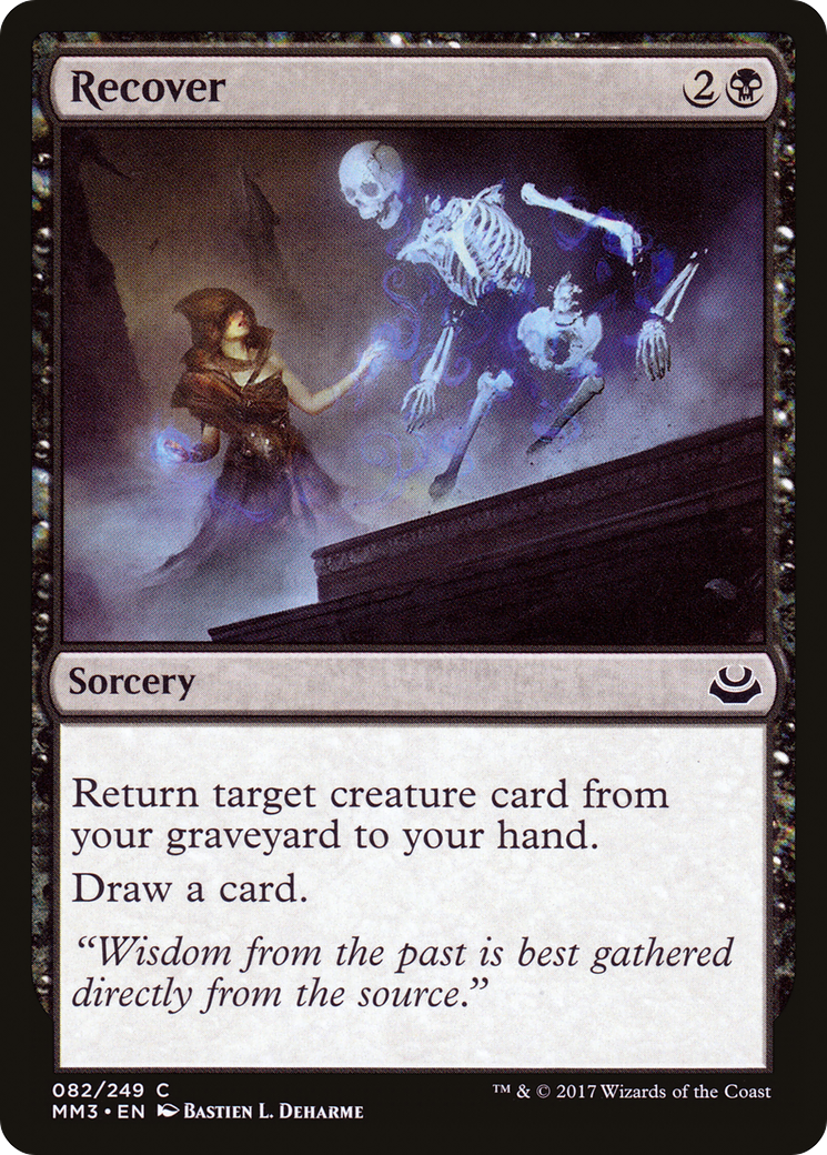 Recover (MM3-082) [Modern Masters 2017] MTG Single Modern Masters 2017