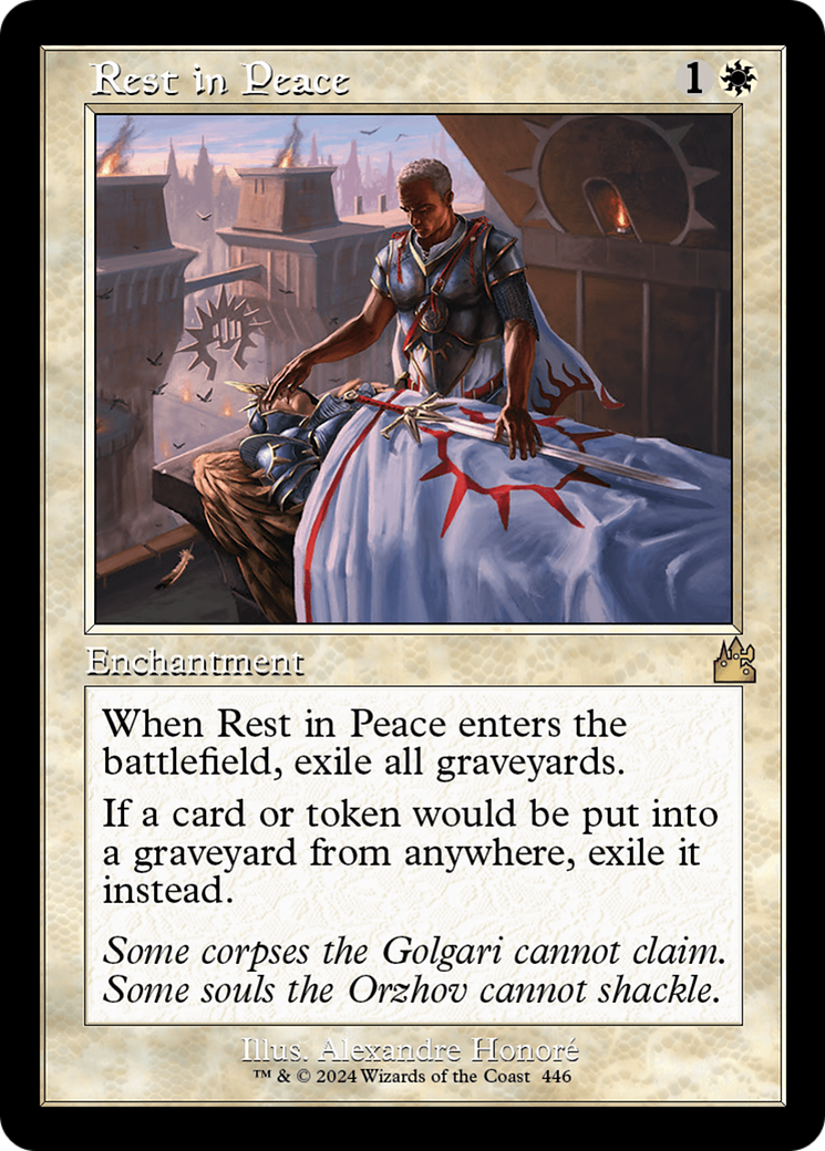 Rest in Peace (RVR-446) [Ravnica Remastered] Foil MTG Single Wizards of the Coast