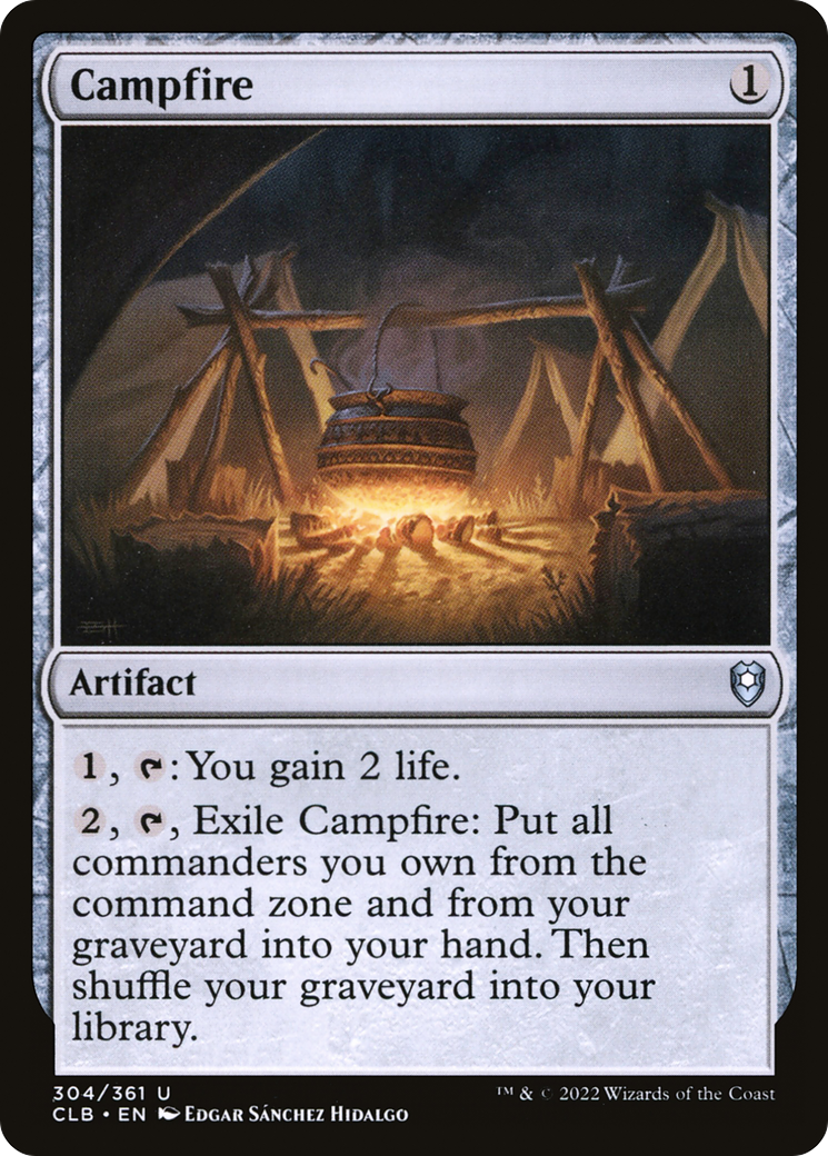 Campfire (CLB-304) [Commander Legends: Battle for Baldur's Gate] MTG Single Wizards of the Coast