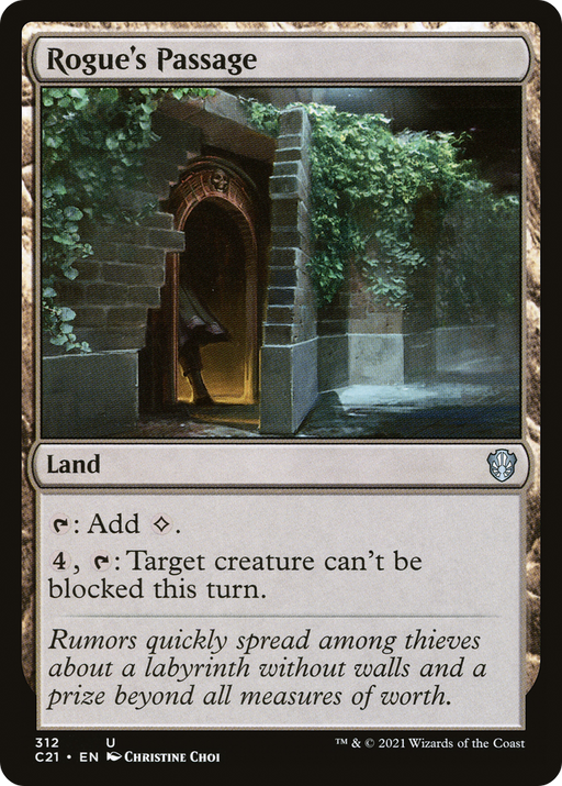 Rogue's Passage (C21-312) [Commander 2021] MTG Single Wizards of the Coast