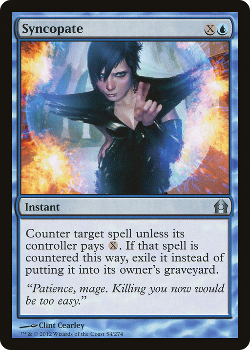 Syncopate (RTR-054) [Return to Ravnica] Foil MTG Single Wizards of the Coast