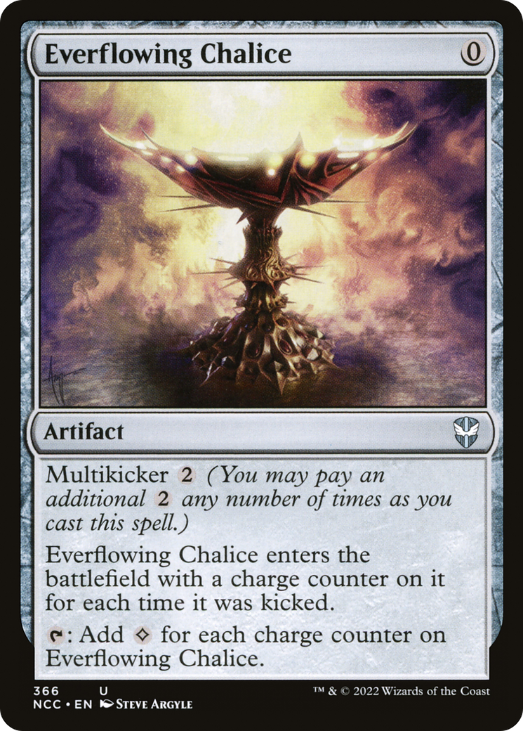 Everflowing Chalice (NCC-366) [New Capenna Commander] MTG Single Wizards of the Coast